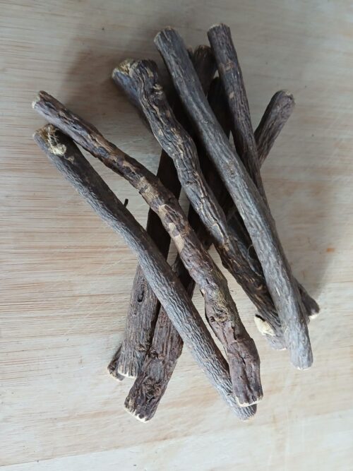 Licorice Root (Glycyrrhiza glabra) Sticks – average 6” sticks