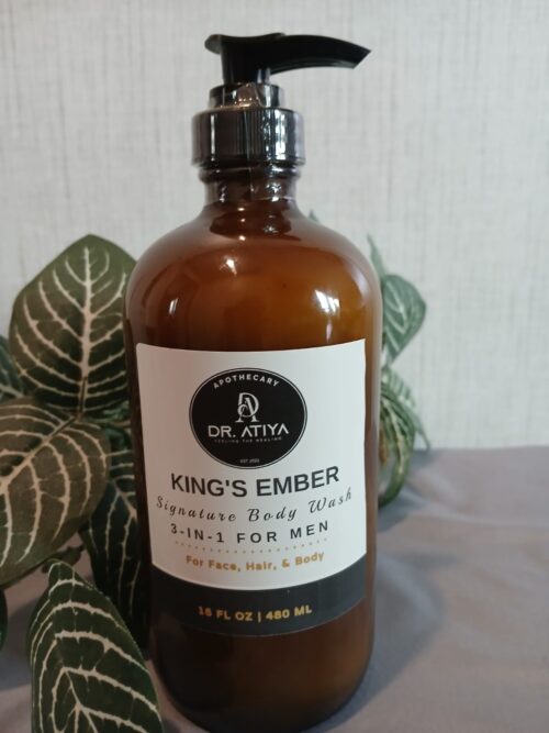 King’s Ember Signature Body Wash (3-in-1 for Men)