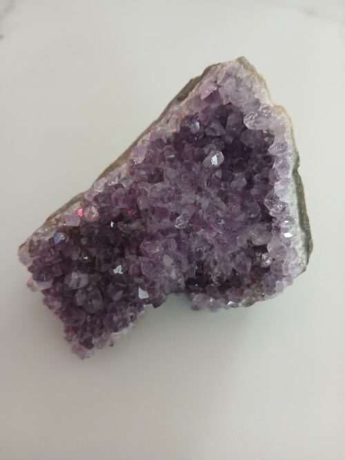 Amethyst Cluster – 3.75" x 3" Ethically Sourced Raw Specimen for Peace & Spiritual Growth