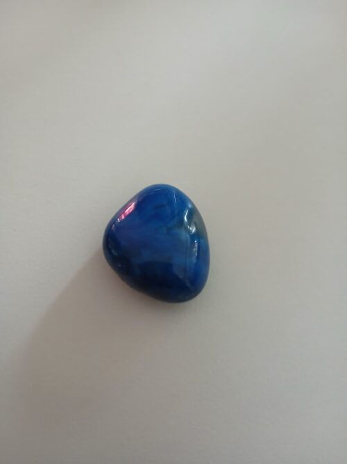 Blue Onyx Tumble – Ethically Sourced Stone of Strength, Calm & Communication