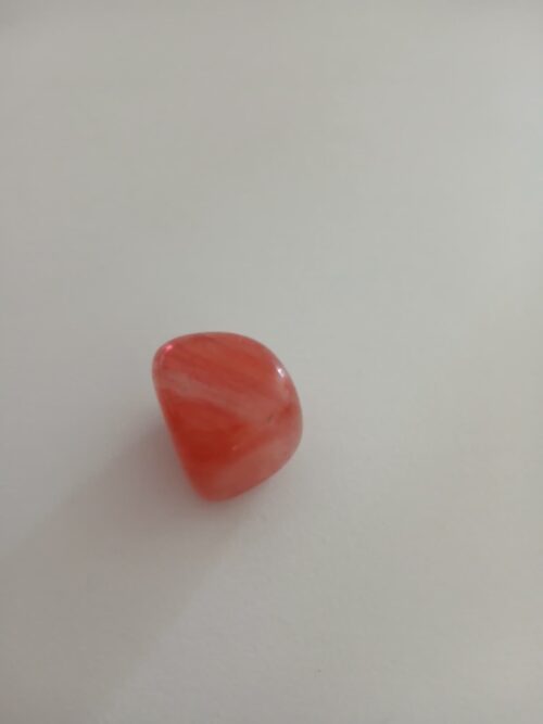 Cherry Quartz Tumble – Man-Made Quartz Stone of Vitality, Love & Renewal