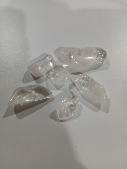 Danburite Tumble – 10–20mm Polished Crystal of Angelic Light & Clarity