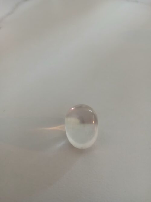 Moonstone (Colorless) Tumble – Ethically Sourced Stone of Intuition, Clarity & Lunar Energy