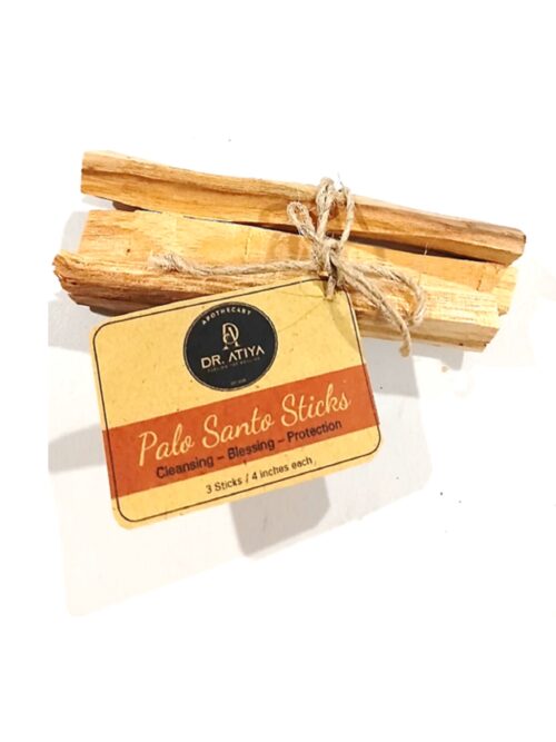 Sacred Palo Santo Trio – 3 Sticks of Holy Wood for Cleansing, Blessing & Renewal