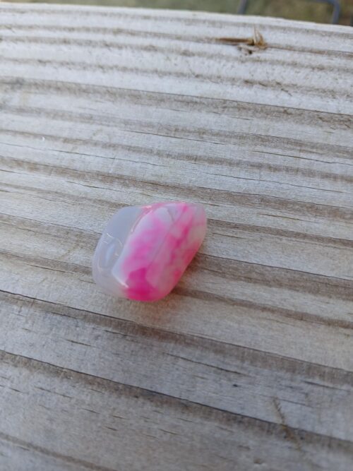 Pink Agate Tumble – Ethically Sourced Stone of Love, Balance & Emotional Healing