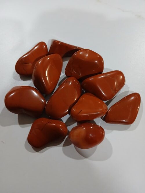 Red Jasper Tumble – 30–40mm (Large, South Africa) Stone of Strength & Grounding